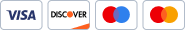 Accepted credit cards